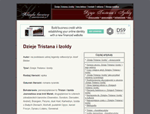 Tablet Screenshot of dtii.ostatnidzwonek.pl