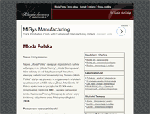 Tablet Screenshot of mloda-polska.ostatnidzwonek.pl
