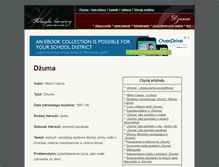 Tablet Screenshot of dz.ostatnidzwonek.pl