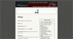 Desktop Screenshot of ch.ostatnidzwonek.pl