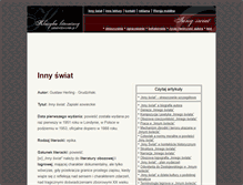 Tablet Screenshot of is.ostatnidzwonek.pl